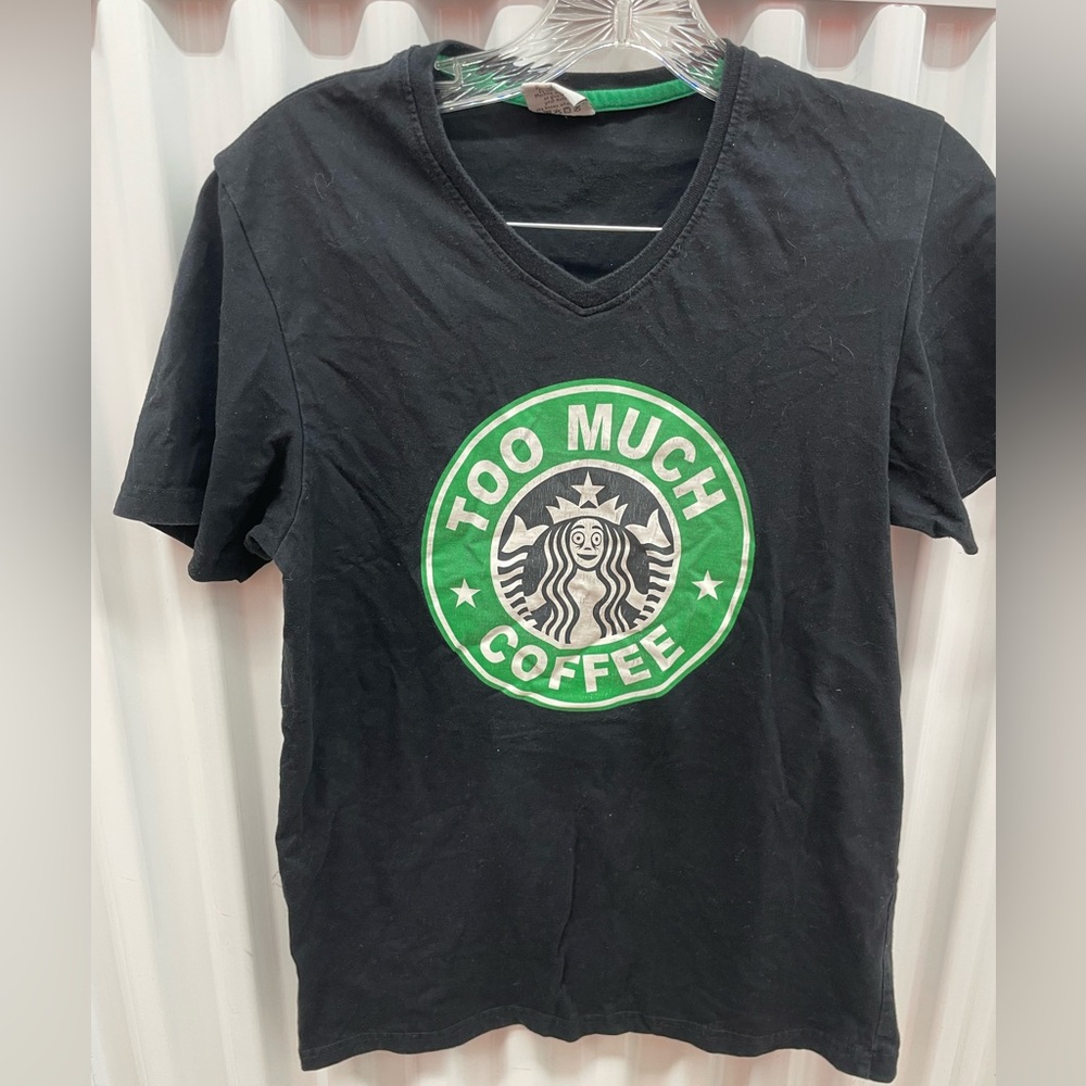 Fun Tees Too Much Coffee